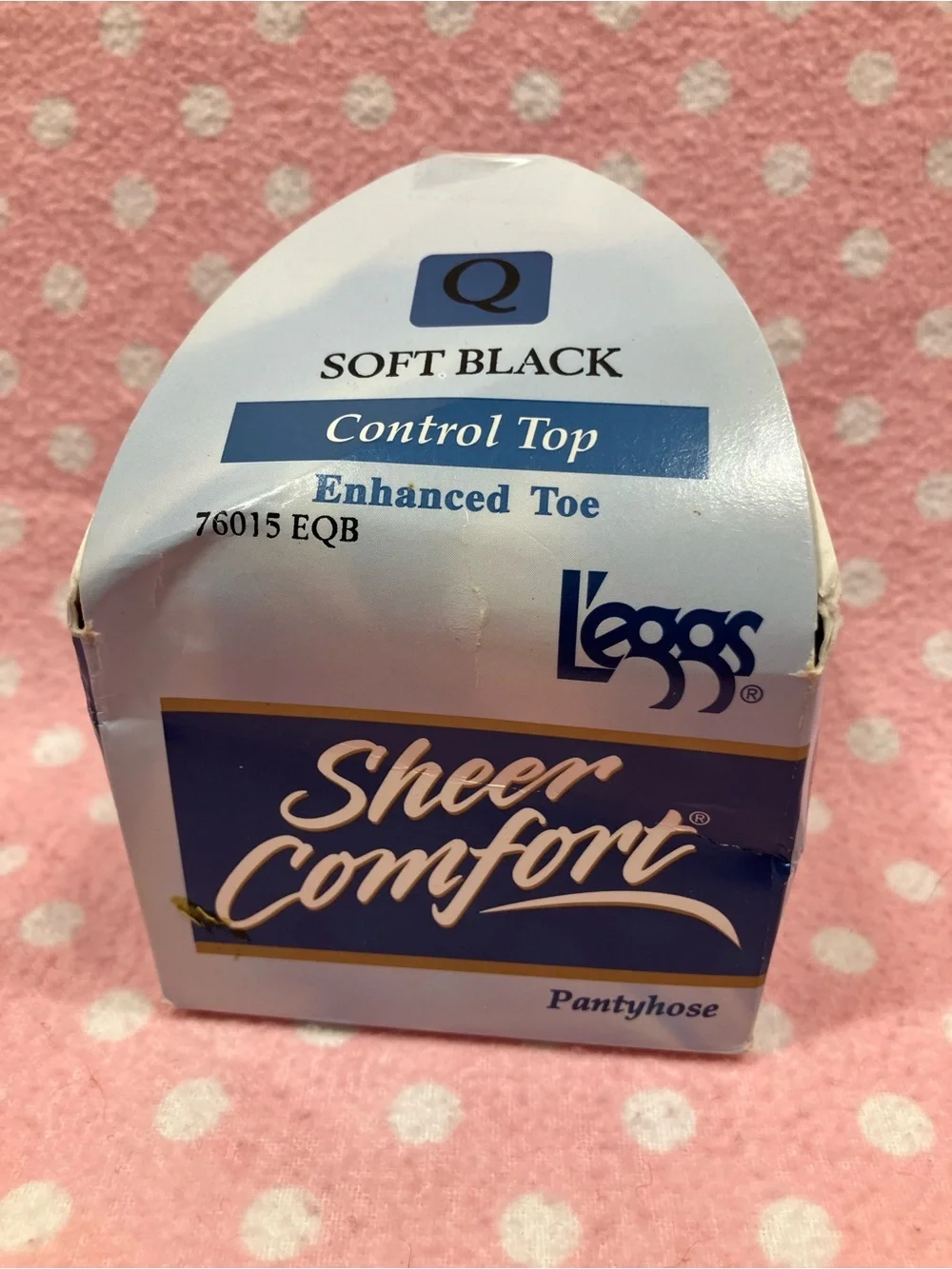 L'eggs Sheer Comfort Control Top Pantyhose - Soft Black